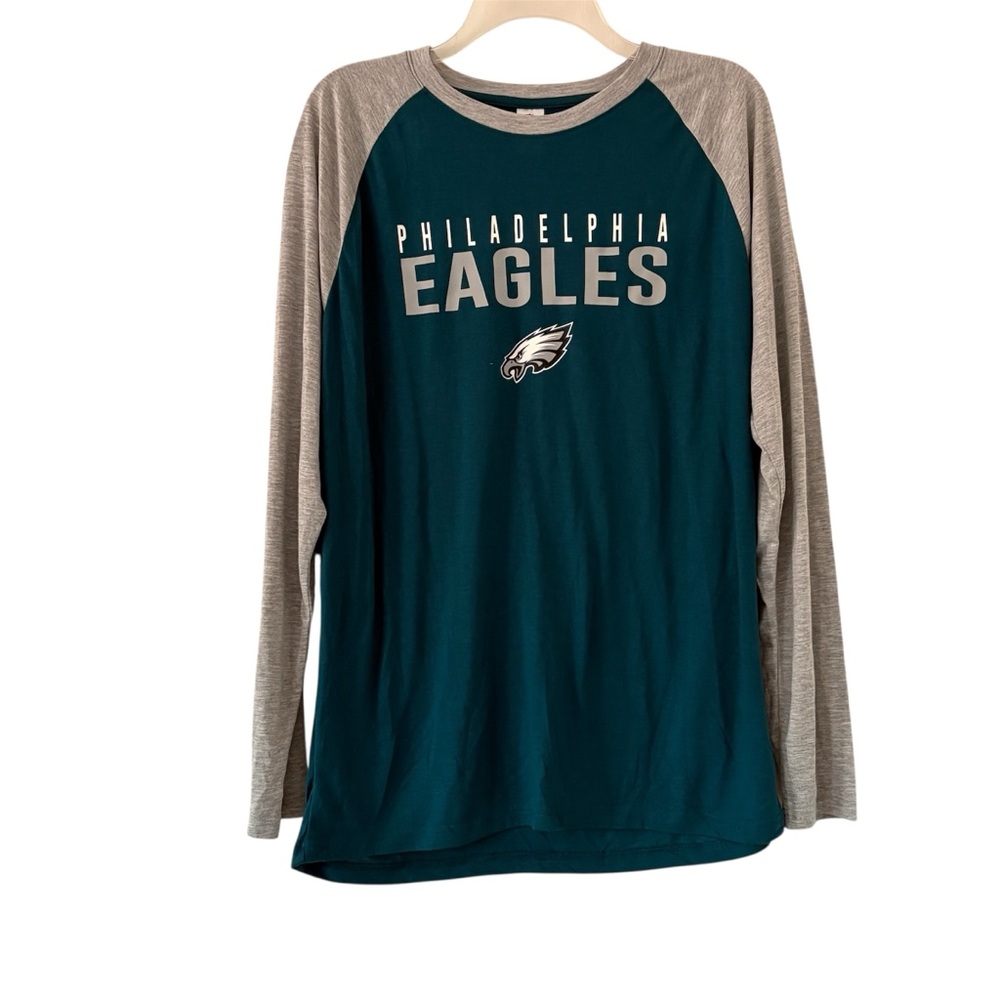 Team Apparel Men’s Medium Sleepwear Pullover Shirt NWT Philadelphia Eagles